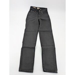 Express No 4‎ EXP Jeans Vintage Womens 1/2 Contour Fit Jeans Black Made in USA